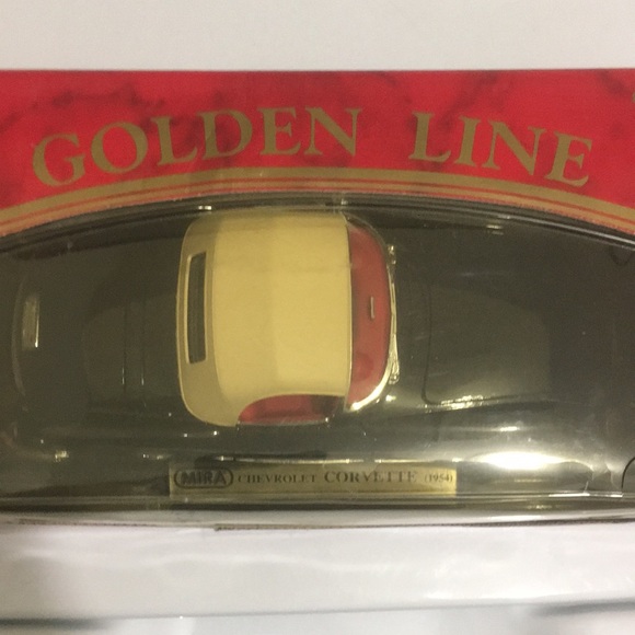 1954 Chevrolet Corvette Mira Golden Line Collection 1:18 Die Cast Metal NWOT - Picture 3 of 8